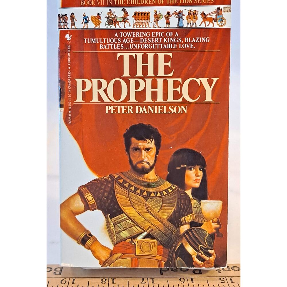 The Prophecy by Peter Danielson (1987, mmPB, Bk.7 Children of the Lion series)